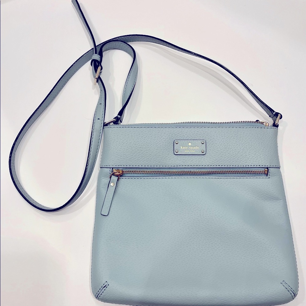 Light blue Kate Spade crossbody